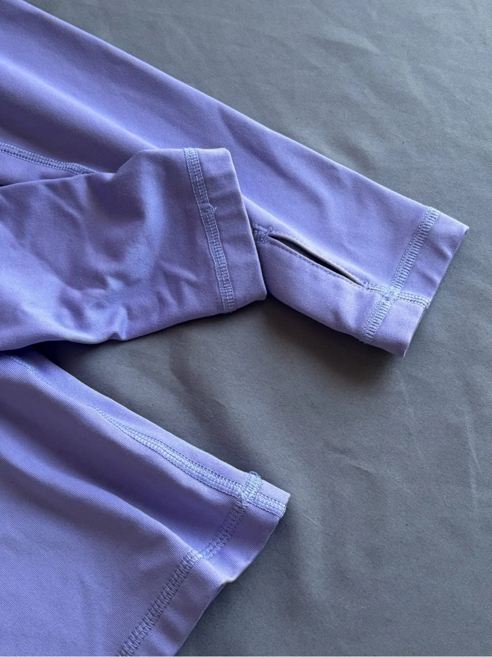Women’s Lavender Nike Pro Long Sleeve Half Zip Performance Top S